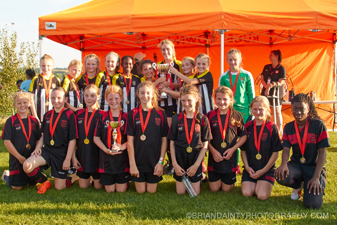 Rugby Borough Girls - Festival of Football Match photo