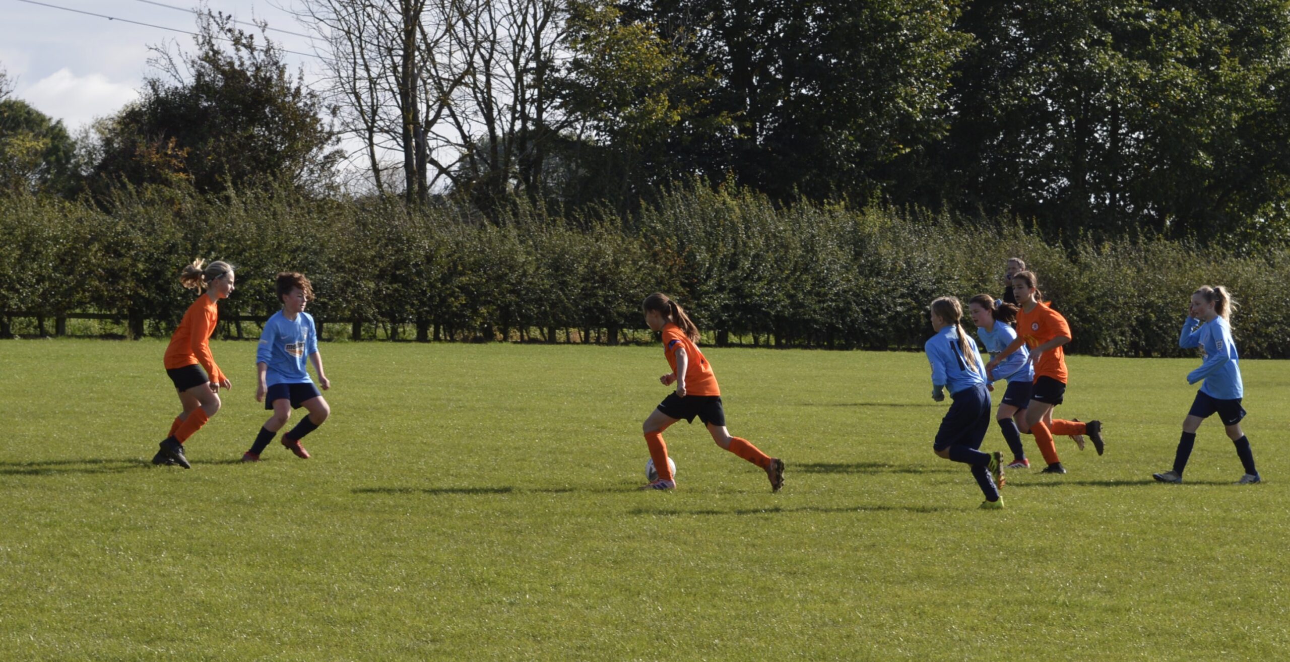 Asfordby Amateurs U12s vs Rugby Borough Girls U12s - Match Photo