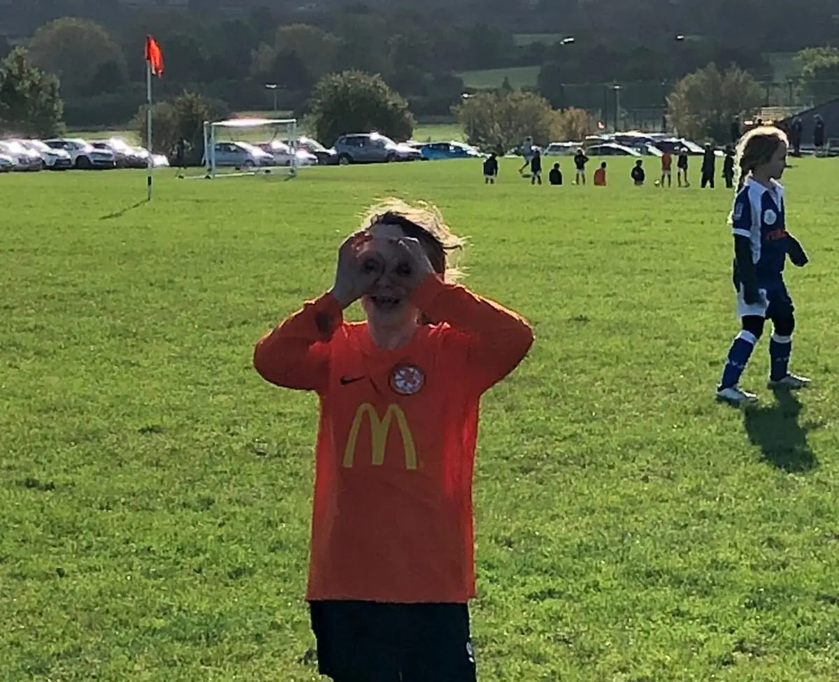 Rugby Borough Girls U8's v Albert Village U8's Match Photo