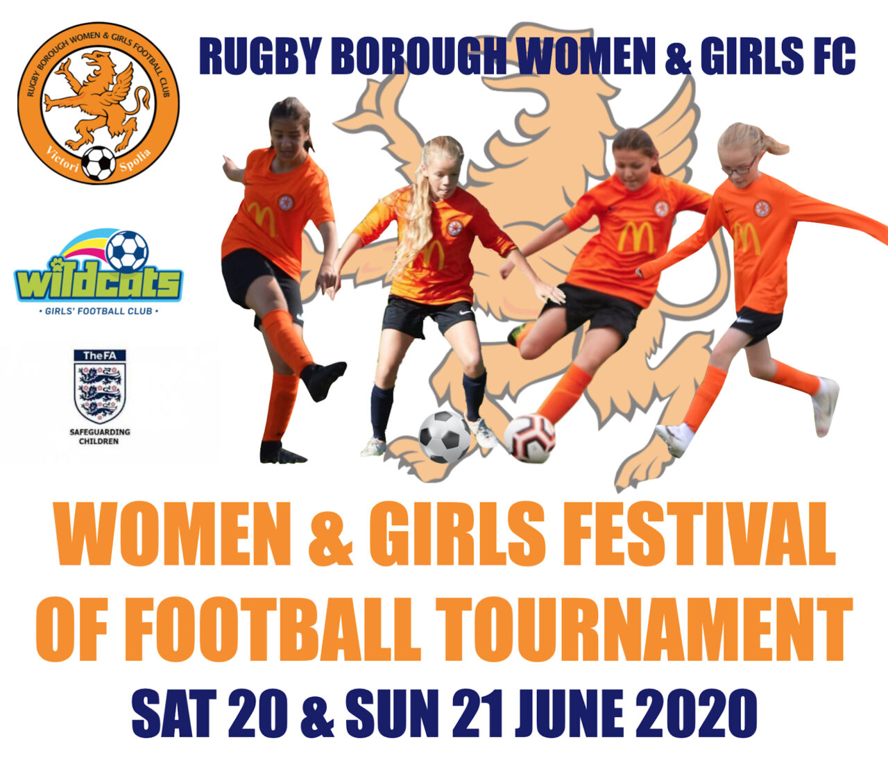 Rugby Borough Women & Girls - Festival of Football June 2020