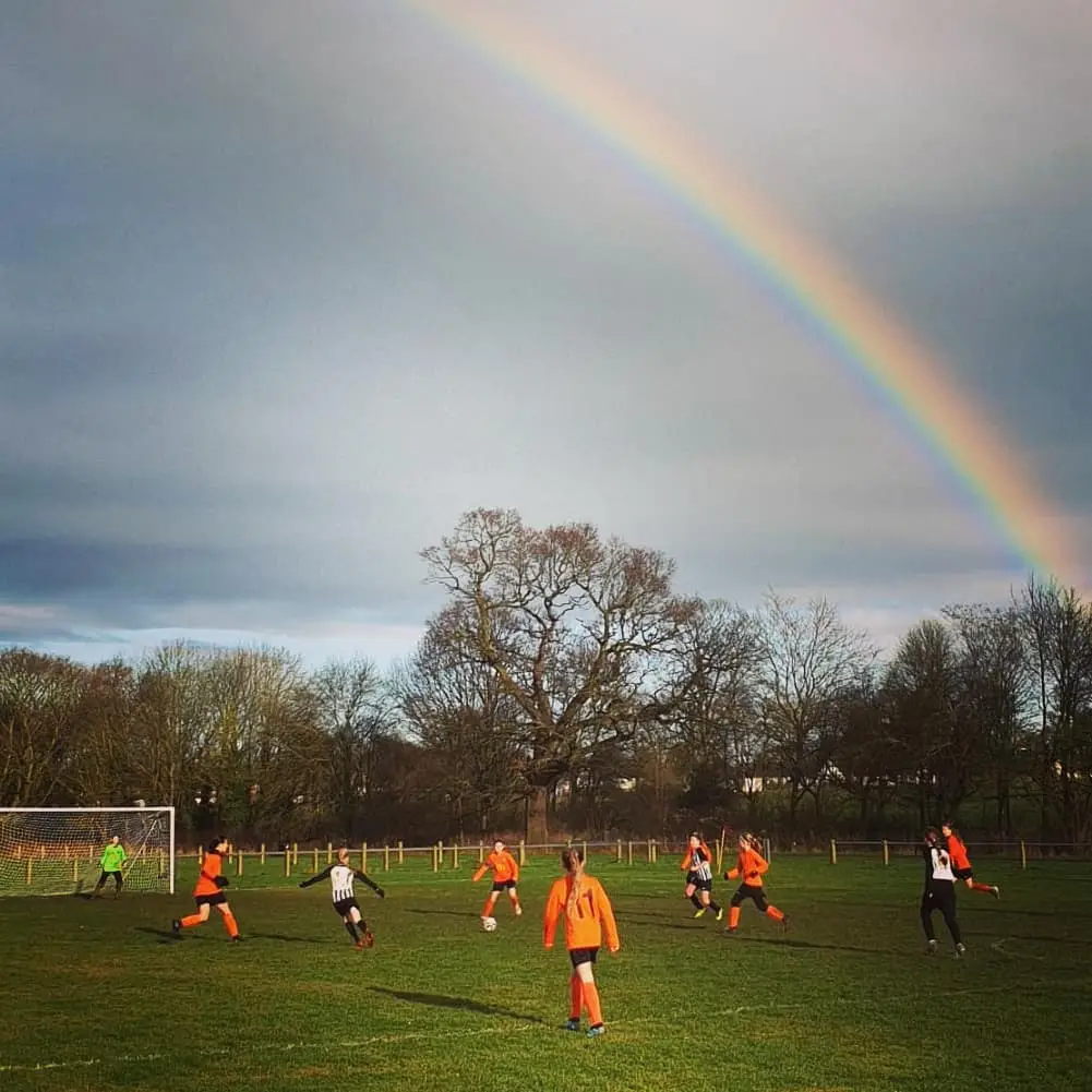 Allexton New Parks U12s v Rugby Borough Girls U12s Match Photo