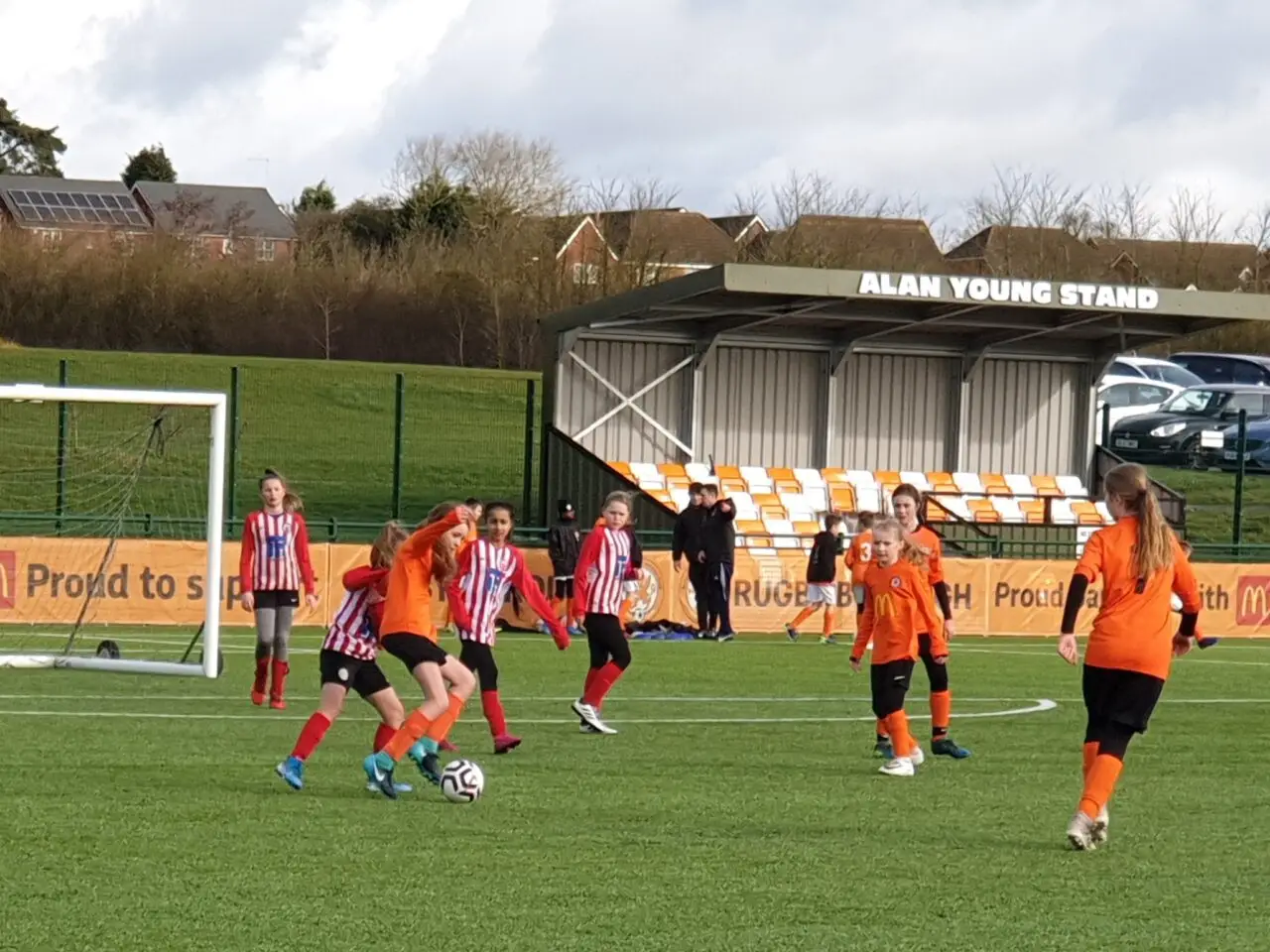 Rugby Borough Girls U12s v Anstey Nomads Girls U12s - Match Photo