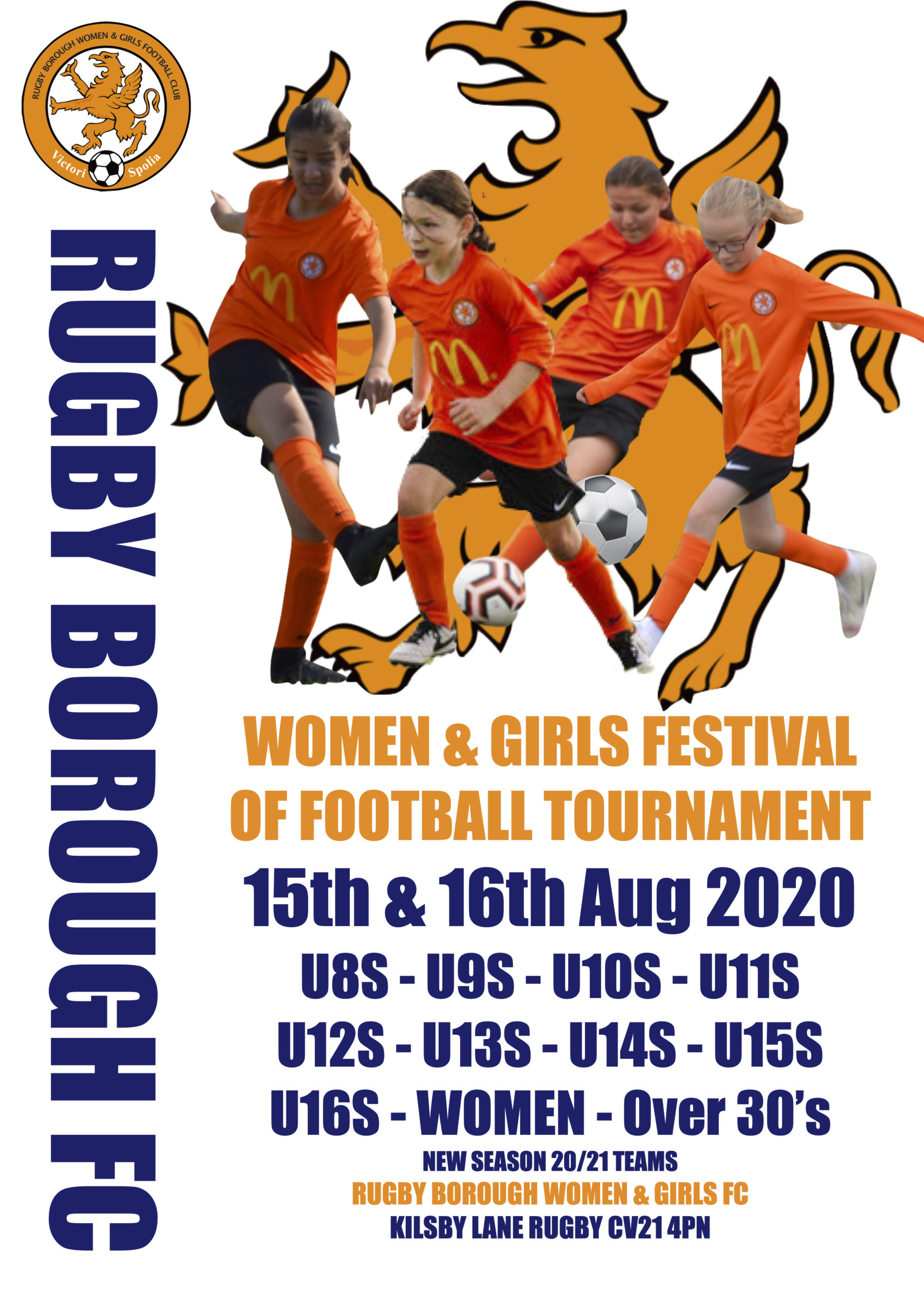 Rugby Borough Women & Girls Festival of Football 2020 | Rugby Borough FC