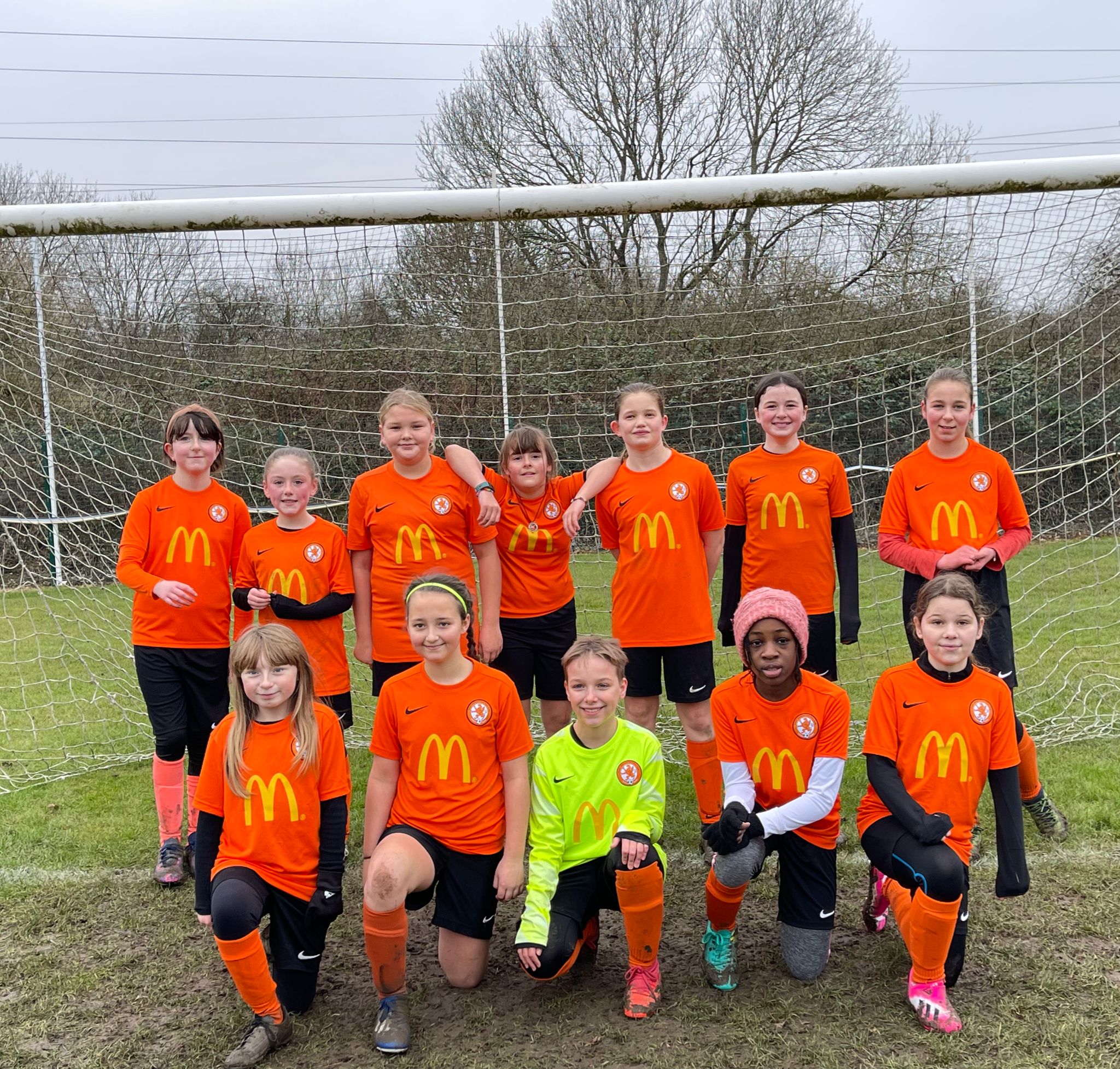 Under 9 girls back in action against Blaby & Whetstone | Rugby Borough FC
