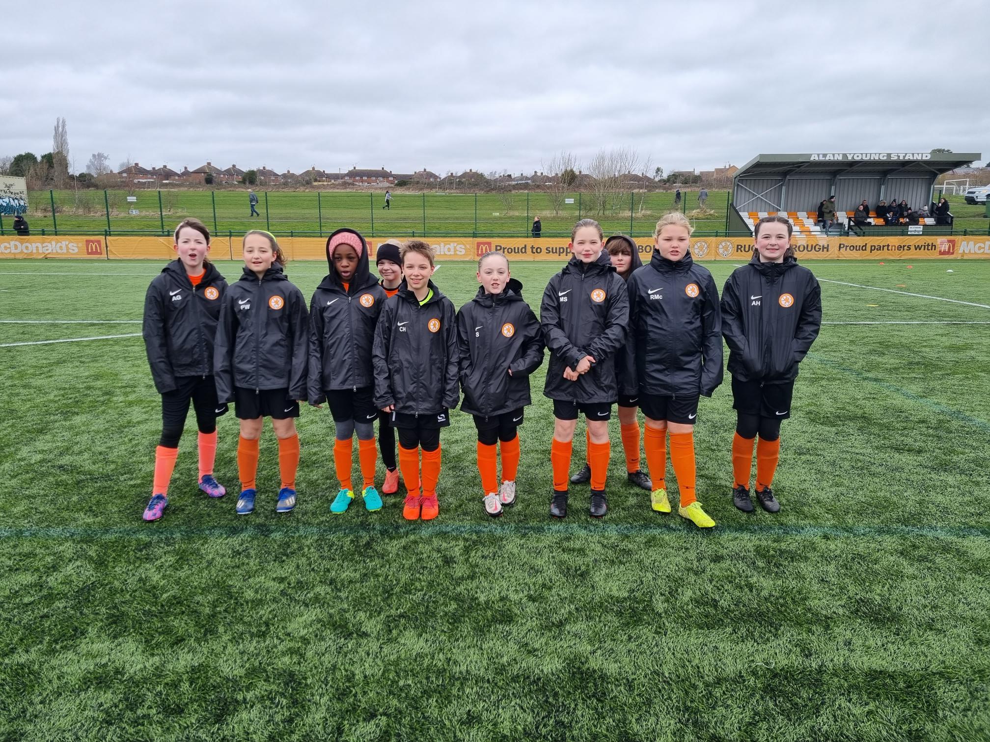 Rugby Borough Girls U10s vs Leicester City Girls | Rugby Borough FC
