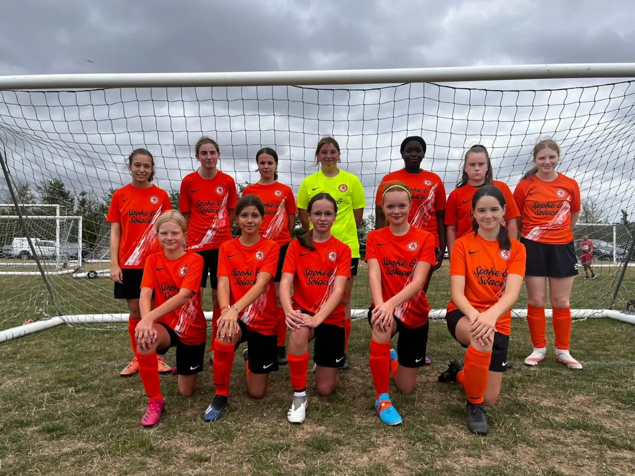 Rugby Borough U14s Girls Football Team