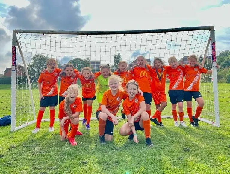Under 10 Jungle Cats team photo